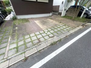 八幡西区西王子町 中古戸建 2台分のカースペース