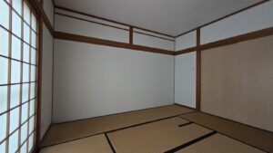 千代2丁目 中古戸建 障子と押入のある和室